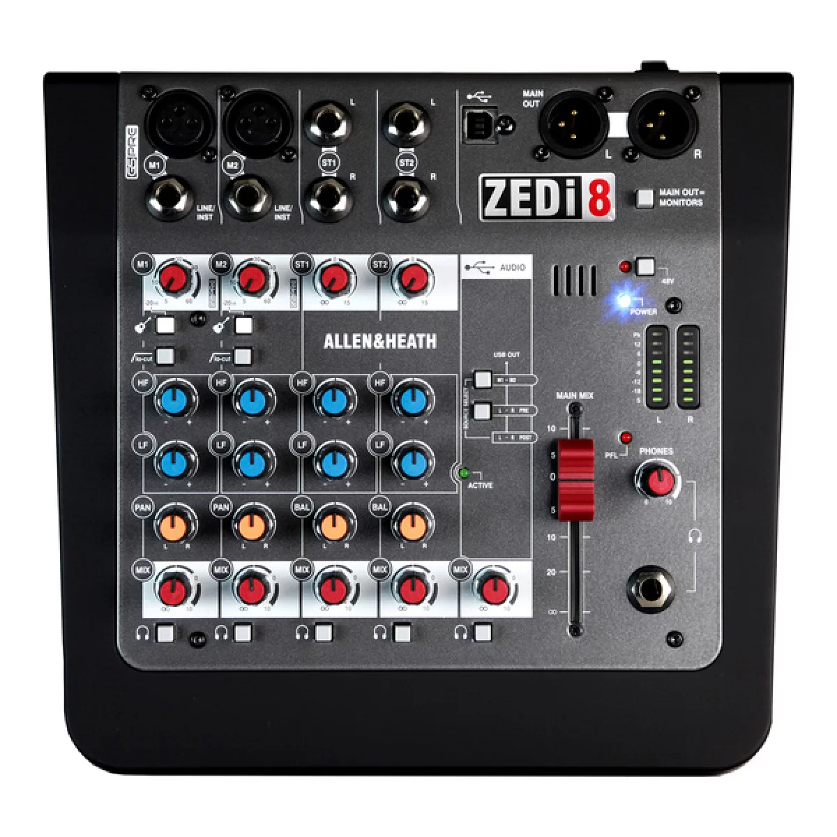 Allen & Heath ZEDi8 8-канальный аналоговый микшер купить в Москве